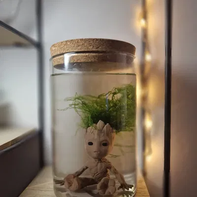 Mô Hình Groot Cho Hồ Cá 3D