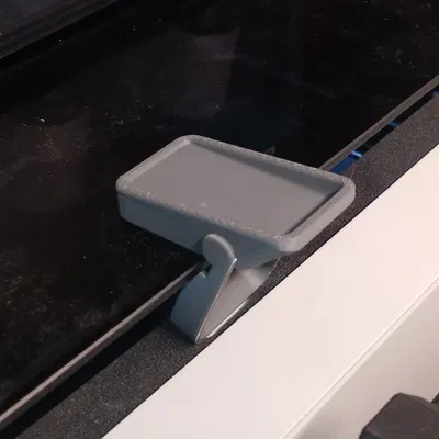 Tay Nắm Kính Tích Hợp Chân Nâng Cho Máy Bambu Lab