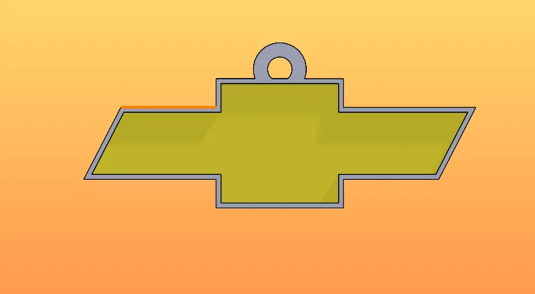 Móc Khóa Chevrolet Đẹp Dễ In - Image 1