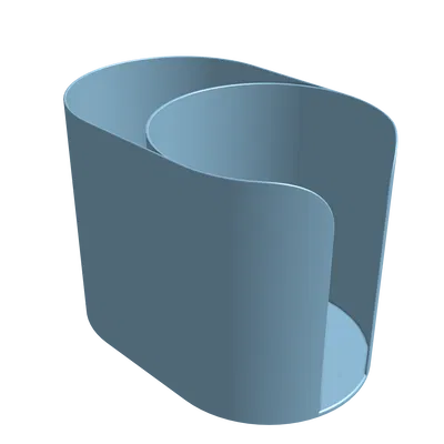 Khay Đựng Nắp Và Ống Hút Ly Take and Toss