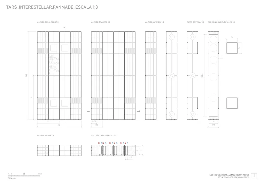 TARS. Robot từ Phim Interstellar - Image 2