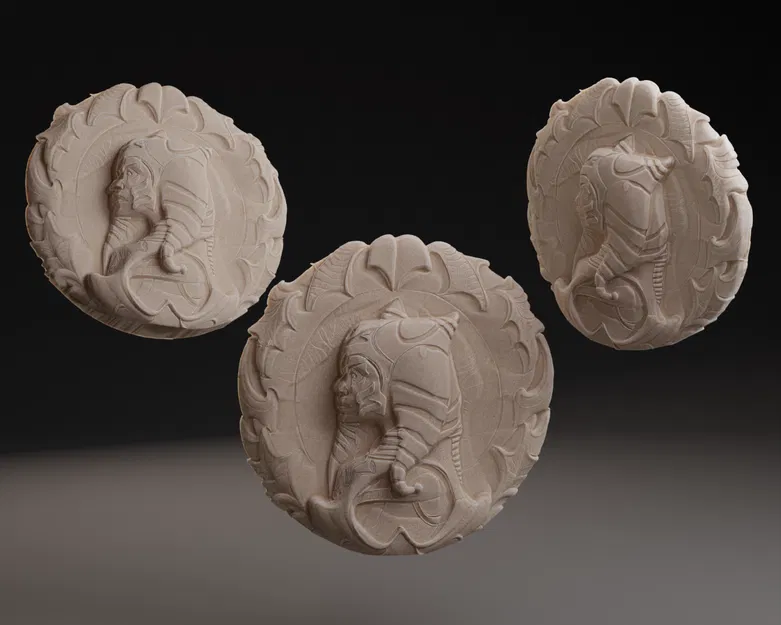 Hai Mẫu Ghim Cài hoặc Huy Hiệu Ahsoka Tano - Image 2