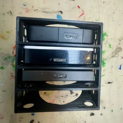 Giá đỡ gắn dưới bàn cho ổ cứng di động