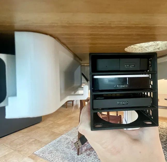 Giá đỡ gắn dưới bàn cho ổ cứng di động - Image 4