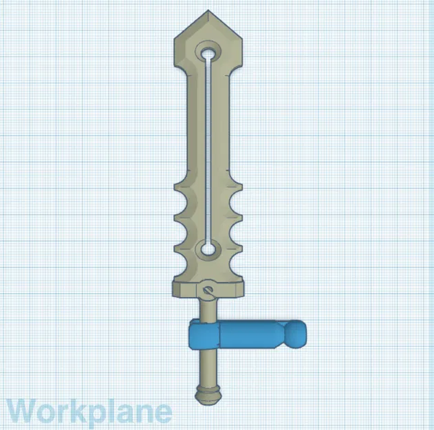 Tay kiếm gắn bảng tên Orkulus - Image 1