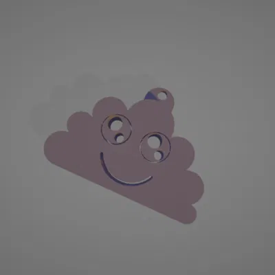 Móc Khóa Mây Dễ Thương