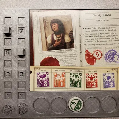 Bảng Người Chơi Eldritch Horror Mk2