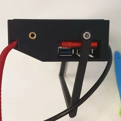 Vỏ Case cho Raspberry Pi 4 kèm màn hình 5 inch chạy Klipper