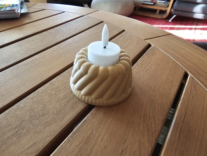 Đế nến hình bánh Guglhupf - Image 1