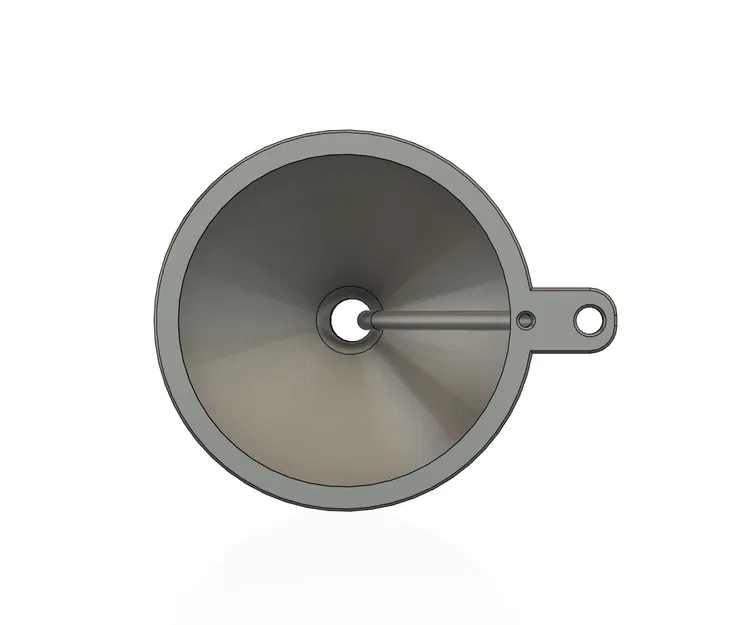 Phễu xăng có ống dẫn khí, gờ chống tràn, kèm ống nối S tháo rời - Image 2