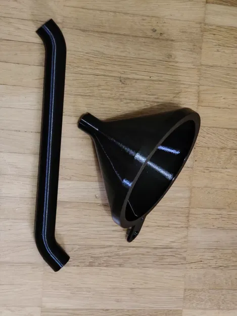 Phễu xăng có ống dẫn khí, gờ chống tràn, kèm ống nối S tháo rời - Image 7