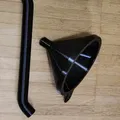 Phễu xăng có ống dẫn khí, gờ chống tràn, kèm ống nối S tháo rời - Thumbnail 7