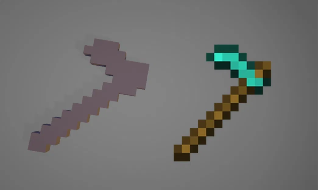 Cuốc Minecraft - Image 1