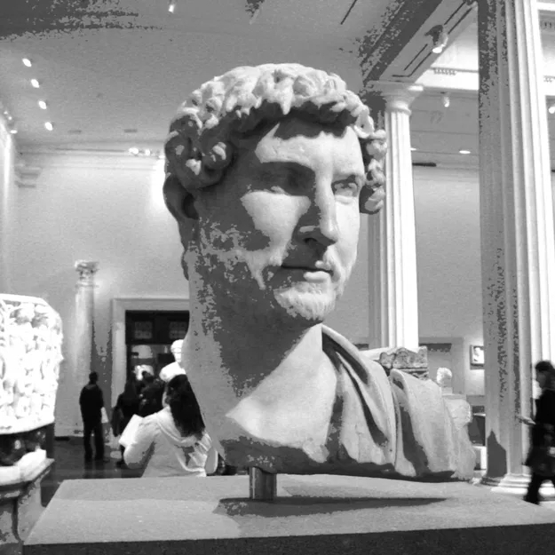 Tượng bán thân Hoàng đế Hadrian - Image 4