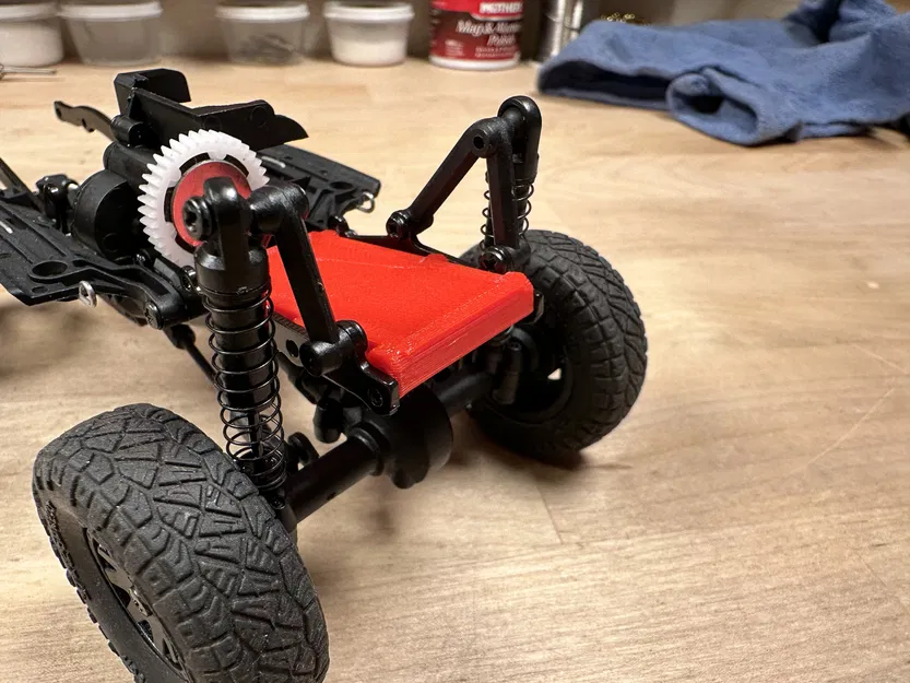 Khay Radio Sau Mini-Z 4x4 Red Spider - Image 1