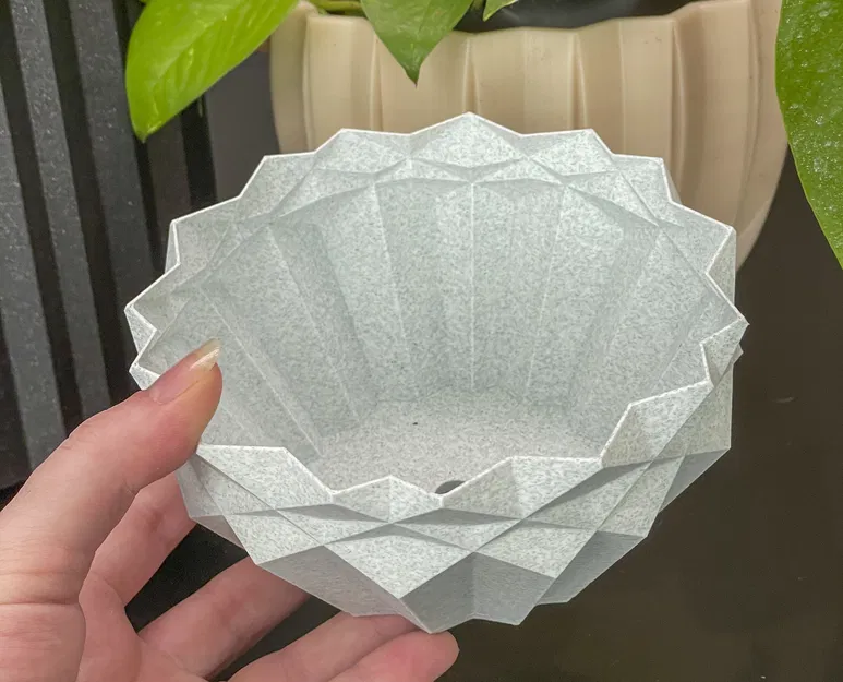 Bốn Chậu Hoa Hình Học - Image 5