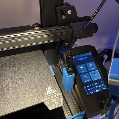 Giá đỡ ray Ender 3 cho dây nối dài USB