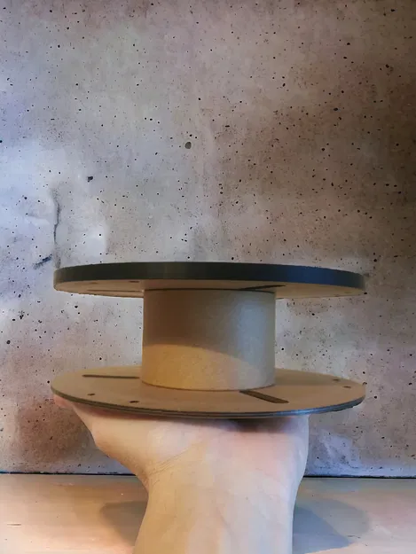 SpoolStool - Ghế đẩu in 3D từ lõi cuộn filament giấy carton - Image 6