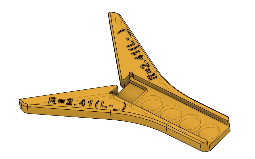 Bù trừ Fillet bán kính cho Gauge in - Image 1