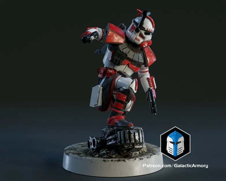 Mô Hình ARC Trooper - Tượng Nhân Vật "Star Wars" - Image 3