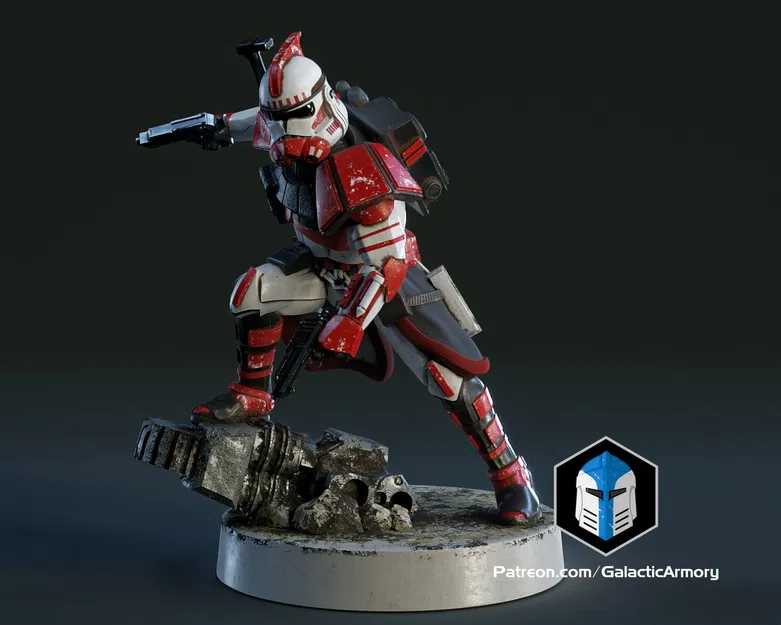 Mô Hình ARC Trooper - Tượng Nhân Vật "Star Wars" - Image 5