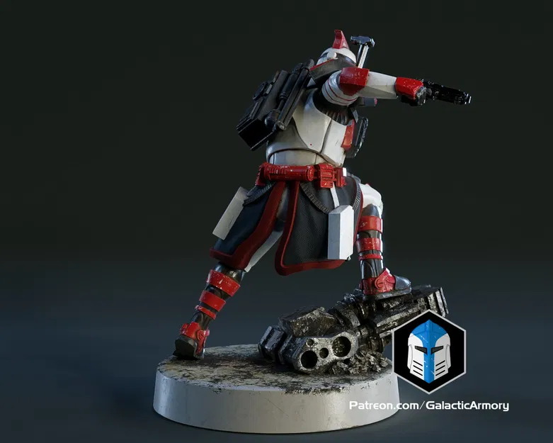 Mô Hình ARC Trooper - Tượng Nhân Vật "Star Wars" - Image 6