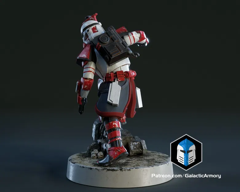 Mô Hình ARC Trooper - Tượng Nhân Vật "Star Wars" - Image 8