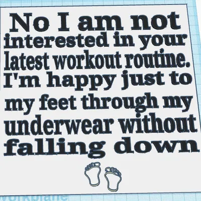 Biển hiệu "Feet Sign"