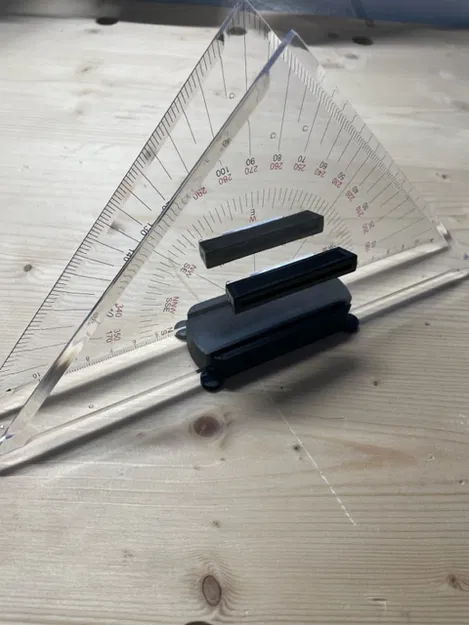 Chân đế thước tam giác / Triangle ruler stand - Image 1