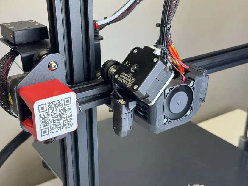 M3209 Ender 3 Max Neo [Bộ đùn Micro Swiss NG] - Che quạt và Giá đỡ - Image 1