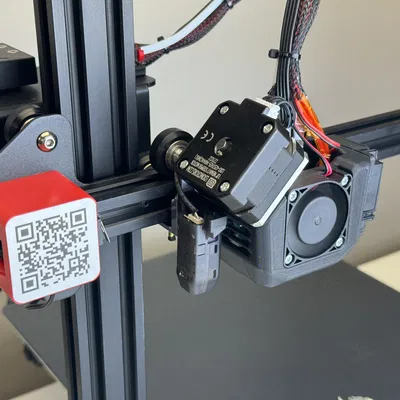 M3209 Ender 3 Max Neo [Bộ đùn Micro Swiss NG] - Che quạt và Giá đỡ