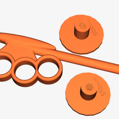 Dụng Cụ Nén Nhựa DI Có Tay Cầm