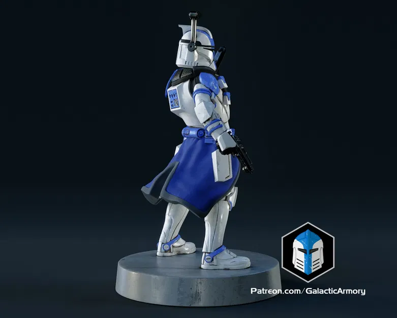 Tượng Chiến Binh Vô Gene - Sĩ Quan (Clone Trooper Officer) - Image 2