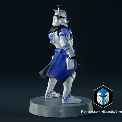 Tượng Chiến Binh Vô Gene - Sĩ Quan (Clone Trooper Officer)