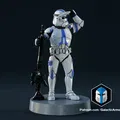 Tượng Lính Sao Hỏa Clone Trooper - Chuyên gia - Thumbnail 2