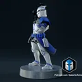 Tượng Chiến Binh Vô Gene - Sĩ Quan (Clone Trooper Officer) - Thumbnail 3