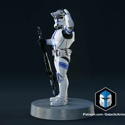 Tượng Lính Sao Hỏa Clone Trooper - Chuyên gia