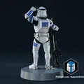 Tượng Lính Sao Hỏa Clone Trooper - Chuyên gia - Thumbnail 4
