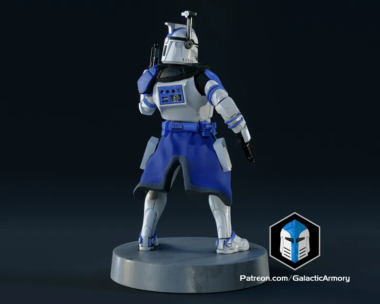 Tượng Chiến Binh Vô Gene - Sĩ Quan (Clone Trooper Officer) - Image 7