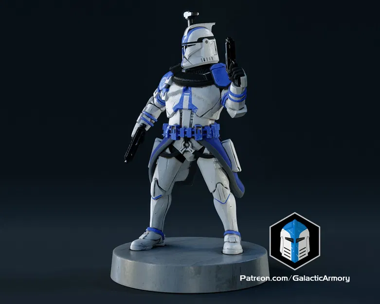 Tượng Chiến Binh Vô Gene - Sĩ Quan (Clone Trooper Officer) - Image 8