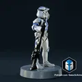 Tượng Lính Sao Hỏa Clone Trooper - Chuyên gia - Thumbnail 6