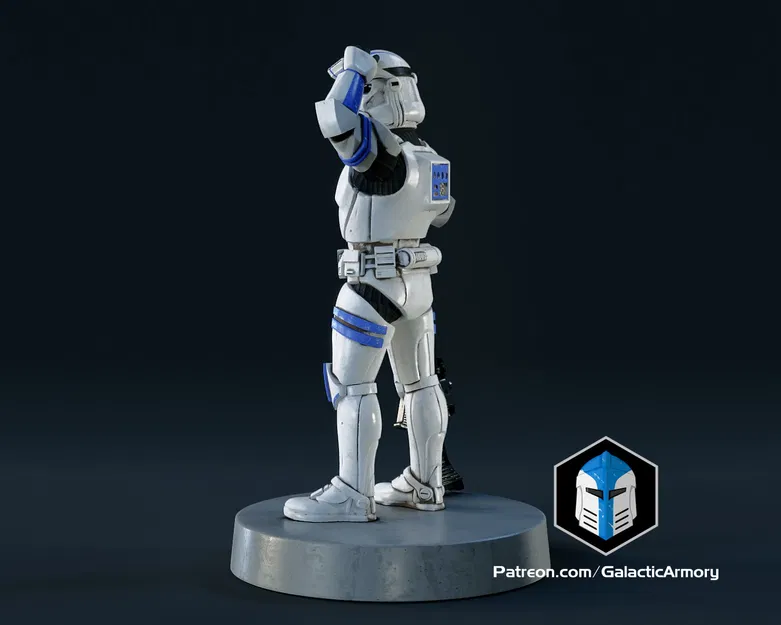 Tượng Lính Sao Hỏa Clone Trooper - Chuyên gia - Image 7