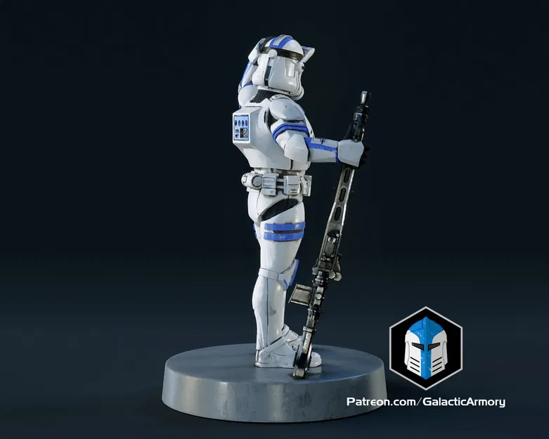 Tượng Lính Sao Hỏa Clone Trooper - Chuyên gia - Image 8