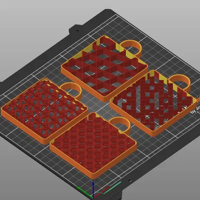 Mẫu Gạch Ruột (Infill Sample Tiles)