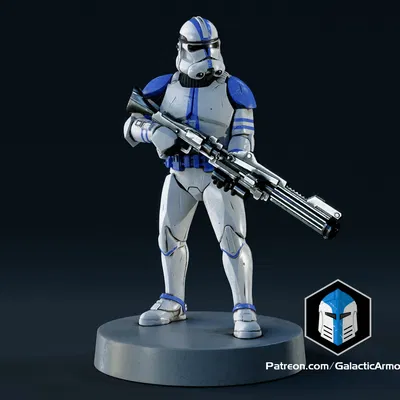 Tượng Trooper nhân bản - Tấn công