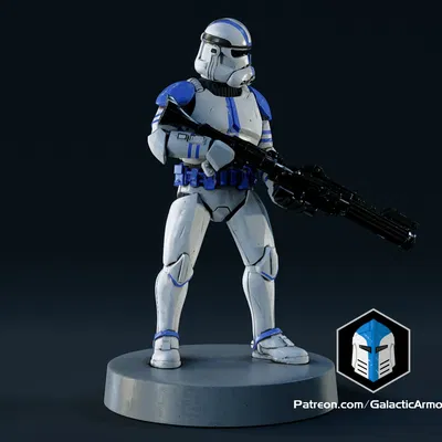 Tượng Trooper nhân bản - Tấn công