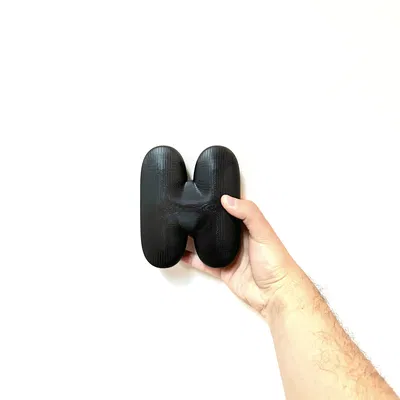 Chữ Bong Bóng 3D ABC V1