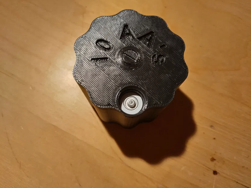 HỘP ĐỰNG PIN AA XOAY ĐƯỢC - Image 4