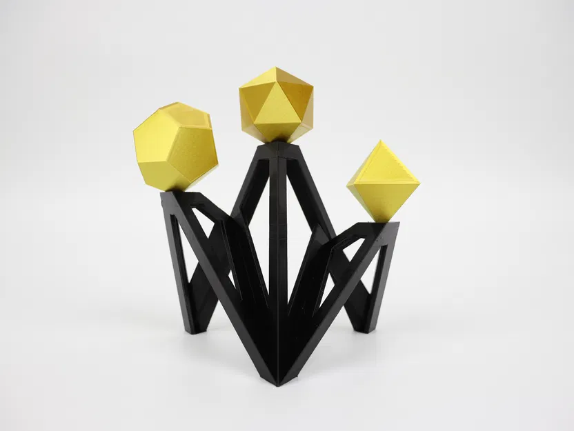 Mô hình trang trí hình học - Image 1