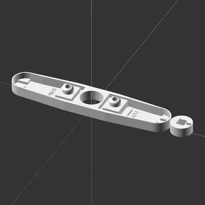 Tay Nắm Cửa Sổ Xoay với hai Cảm biến Sonoff ZigBee